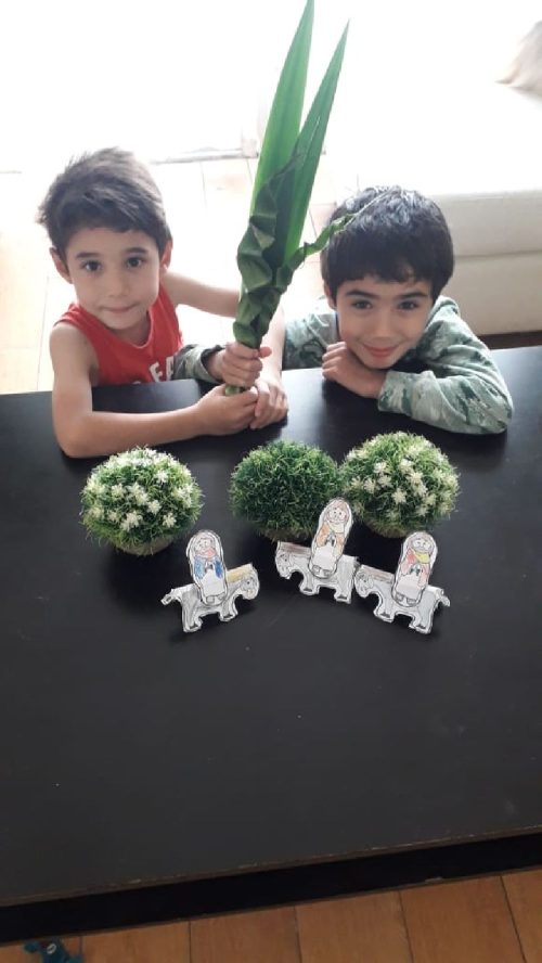Domingo de Ramos en casa