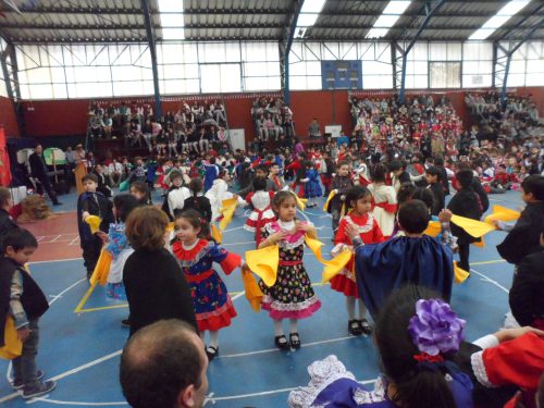 Fiestas Patrias en el Colegio en años anteriores