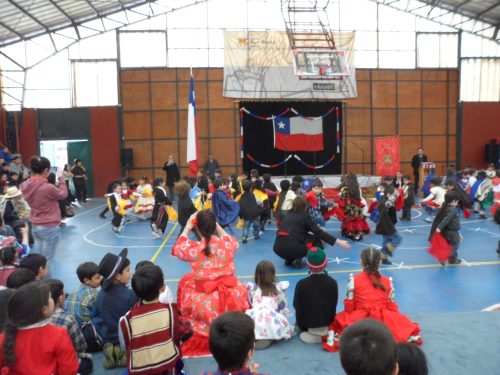 Fiestas Patrias en el Colegio en años anteriores