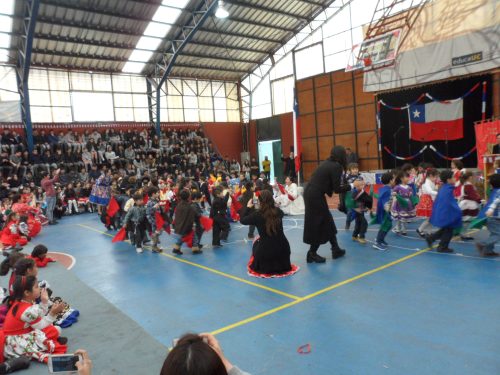 Fiestas Patrias en el Colegio en años anteriores