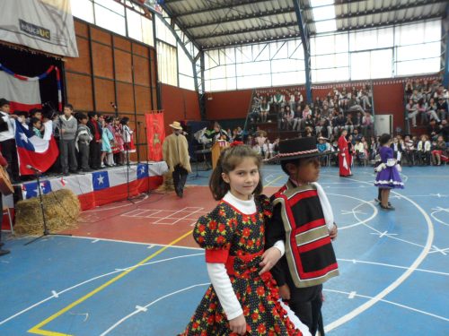 Fiestas Patrias en el Colegio en años anteriores