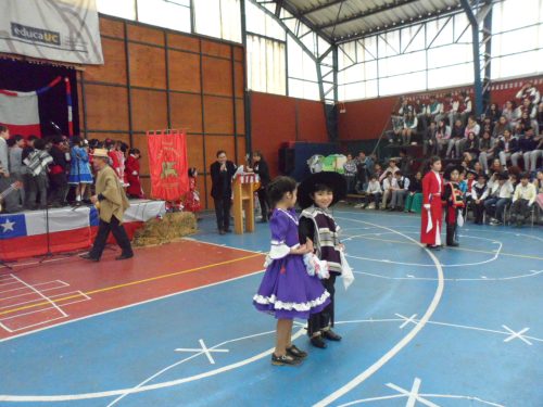 Fiestas Patrias en el Colegio en años anteriores