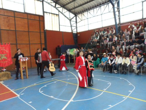 Fiestas Patrias en el Colegio en años anteriores