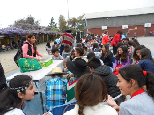 Fiestas Patrias en el Colegio en años anteriores