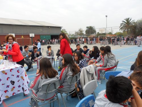 Fiestas Patrias en el Colegio en años anteriores