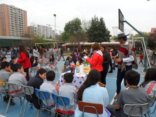 Fiestas Patrias en el Colegio en años anteriores