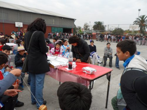 Fiestas Patrias en el Colegio en años anteriores