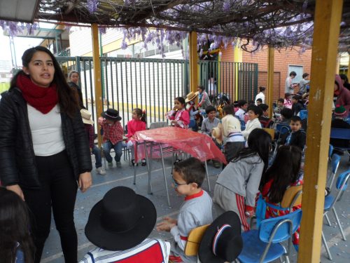 Fiestas Patrias en el Colegio en años anteriores