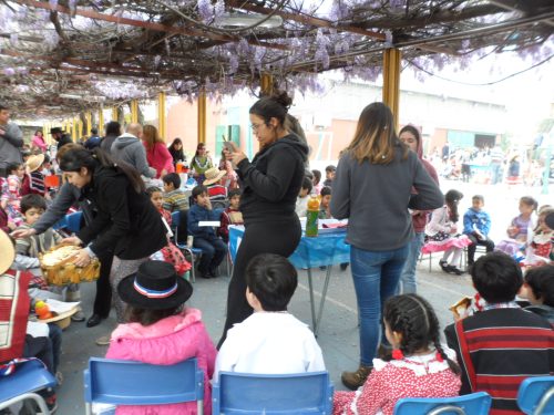 Fiestas Patrias en el Colegio en años anteriores
