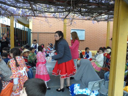 Fiestas Patrias en el Colegio en años anteriores