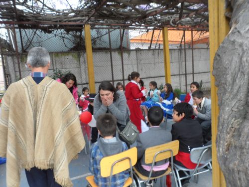 Fiestas Patrias en el Colegio en años anteriores