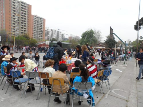 Fiestas Patrias en el Colegio en años anteriores