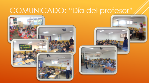 Comunicado: Día del Profesor