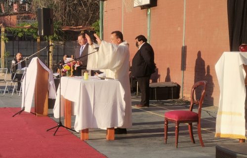 Ceremonia de Envío de  los Cuartos Medios