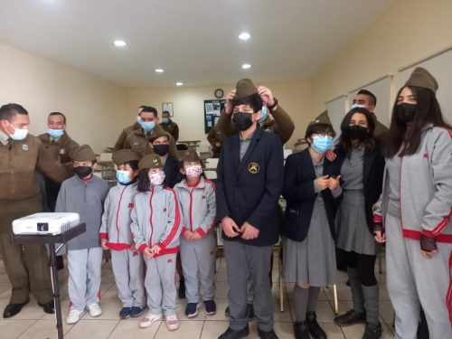 Visita a la Escuela de Suboficiales de Carabineros