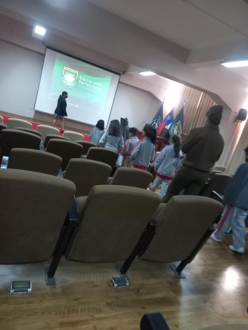 Visita a la Escuela de Suboficiales de Carabineros