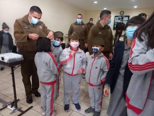 Visita a la Escuela de Suboficiales de Carabineros