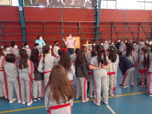 Vía Crucis de alumnos: “Con San Marcos acompañamos a Jesús”