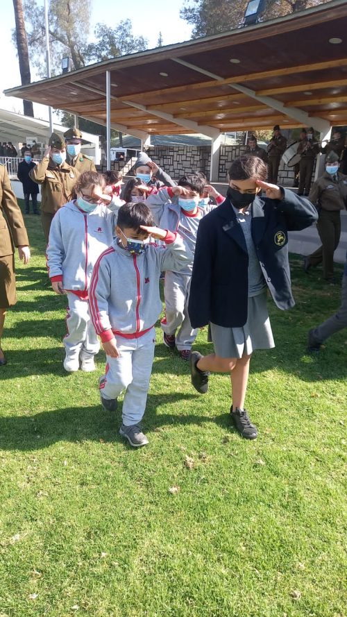 Visita a la Escuela de Suboficiales de Carabineros
