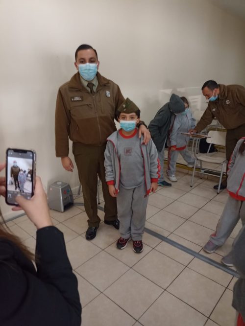 Visita a la Escuela de Suboficiales de Carabineros