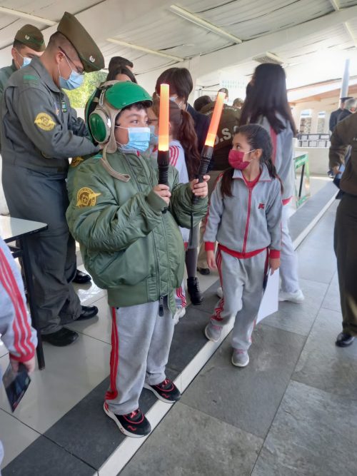 Visita a la Escuela de Suboficiales de Carabineros