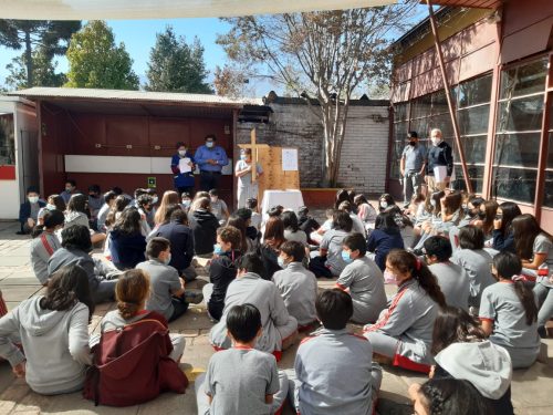 Vía Crucis de alumnos: “Con San Marcos acompañamos a Jesús”