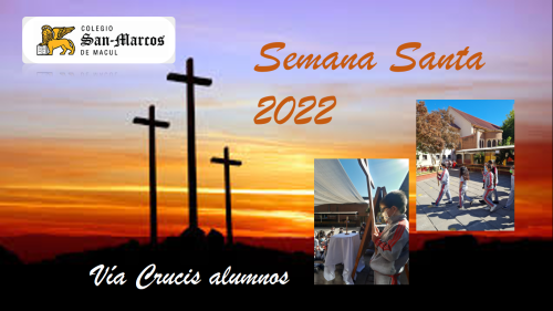 Nuestros alumnos y alumnas reviven el Vía Crucis