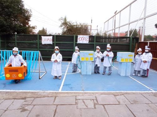 ACTIVIDAD EN PREESCOLAR  INSTITUCIONES Y SERVICIOS QUE PRESTAN A LA COMUNIDAD