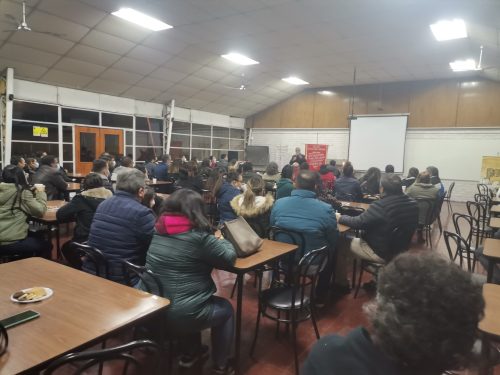 Reunión con apoderados de los alumnos postulantes Admisión 2023