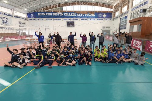 Olimpiadas BostonEduca: Vóleibol Mini Varones