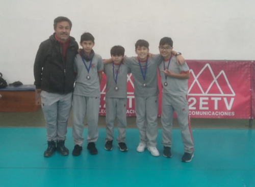 San Marcos 3er lugar en Vóleibol Mini Varones Boston Educa