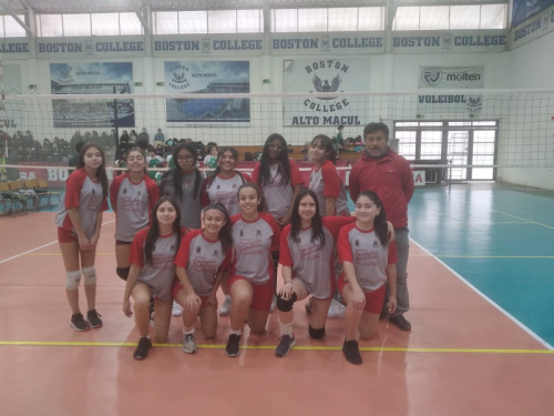 San Marcos obtiene el Tercer lugar en la Competencia de Vóleibol Damas Boston Educa