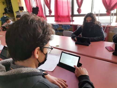 Colegio San Marcos dispone de tablets para el uso de sus estudiantes.
