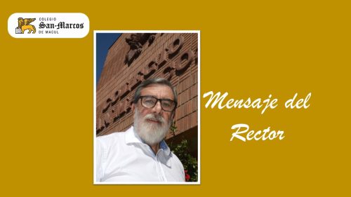Mensaje de nuestro Rector