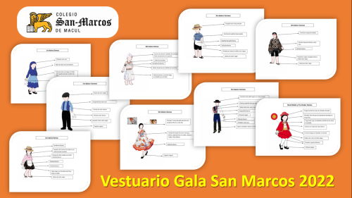 Vestuarios para la Gala 2022: Todos los trajes de Pre escolar a IV° Medio