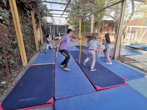 Ya se está desarrollando en nuestro Colegio el nuevo Taller de Gimnasia Artística