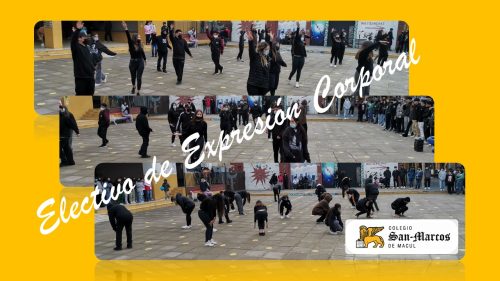 Intervención artística del Electivo de  Expresión Corporal