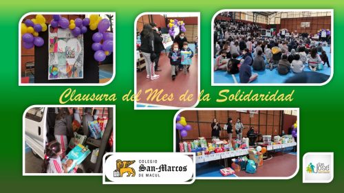 Acto de Clausura del “Mes de la Solidaridad”