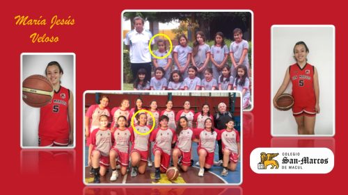 Destacada Basquetbolista marquiana preseleccionada por la Asociación de Básquetbol de Santiago