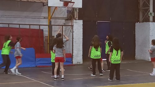 Encuentro de Básquetbol Damas Mini Boston-Educa