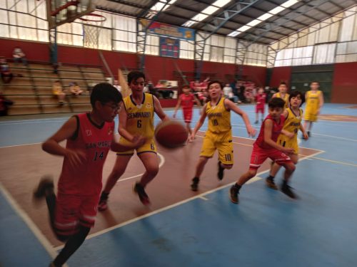 Otra fecha de Básquetbol Mini e Infantil en copa Soprole UC