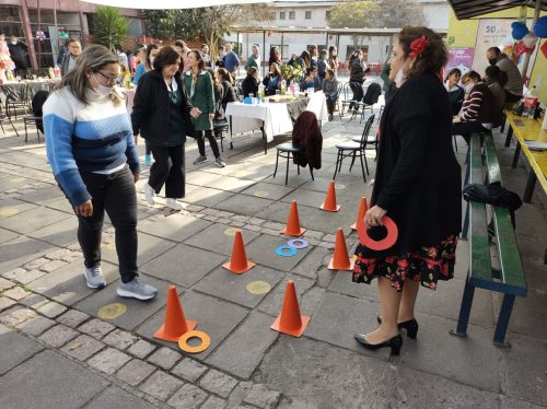 Celebración de Fiestas Patrias personal del Colegio San Marcos