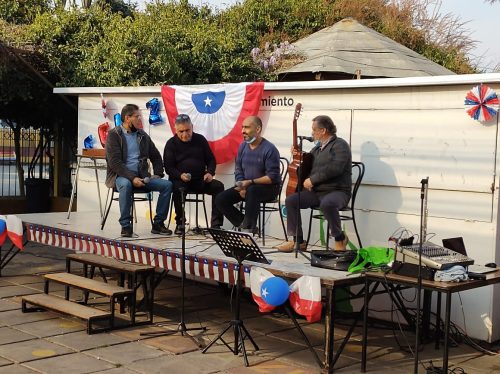 Celebración de Fiestas Patrias personal del Colegio San Marcos