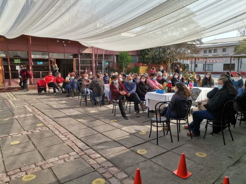 Celebración de Fiestas Patrias personal del Colegio San Marcos