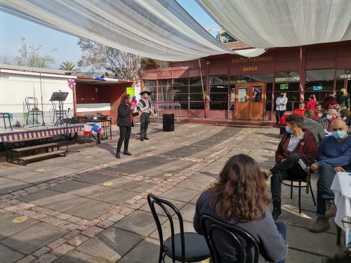 Celebración de Fiestas Patrias personal del Colegio San Marcos