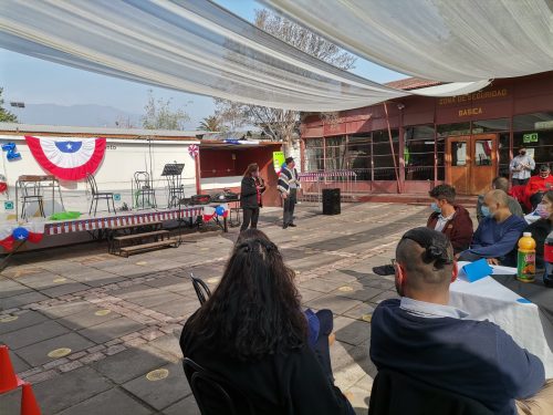 Celebración de Fiestas Patrias personal del Colegio San Marcos