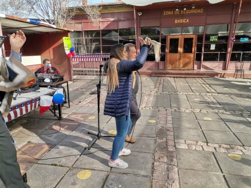 Celebración de Fiestas Patrias personal del Colegio San Marcos
