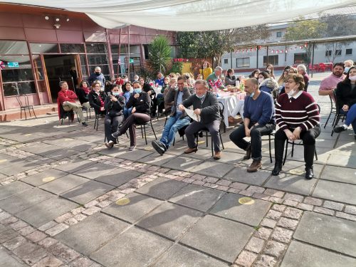 Celebración de Fiestas Patrias personal del Colegio San Marcos