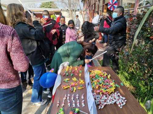 Celebración de Fiestas Patrias personal del Colegio San Marcos