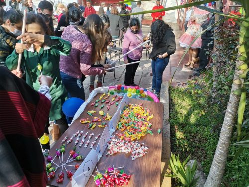 Celebración de Fiestas Patrias personal del Colegio San Marcos